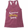 queens are born in january Racerback Tank