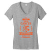 I am a Skin Survivor - What's Your Superpower? Women's V-Neck T-Shirt