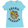 lucha dorable Ladies Fitted T-Shirt