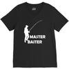 aster baiter mens rude fishing V-Neck Tee