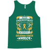 Never Underestimate The Strength Of A Childhood Cancer Warrior Tank Top
