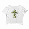 croce militare Crop Top