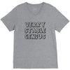 verry stable genius V-Neck Tee
