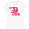 figh club Ladies Fitted T-Shirt