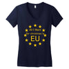 All I want for Christmas is EU Women's V-Neck T-Shirt