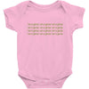 i am a ganius Baby Bodysuit