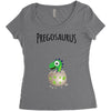 Pregosaurus Boy Women's Triblend Scoop T-shirt