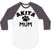 akita mum 3/4 Sleeve Shirt