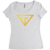 Tank Deji Women's Triblend Scoop T-shirt
