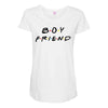 boyfriend friends tv show parody Maternity Scoop Neck T-shirt