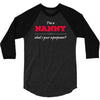 i'm a nanny what's your superpower 3/4 Sleeve Shirt