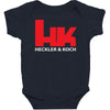 hk heckler and koch Baby Bodysuit