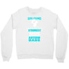 god found autism dad Crewneck Sweatshirt