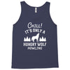 chill hungry wolf Tank Top