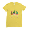 Cactus Ladies Fitted T-Shirt