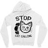stop cat calling Zipper Hoodie