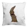 worm zombie Throw Pillow