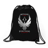 Nothing is True Everything is Permitted Drawstring Bags