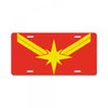 captain marvel License Plate