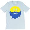 bearded smiley face T-Shirt