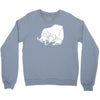 sancho und pancho kult fun fr&ouml;sche frog oldschool Crewneck Sweatshirt
