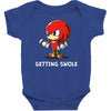 getting swole Baby Bodysuit