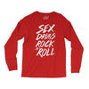 sex drugs rock n roll Long Sleeve Shirts