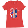 iceland national team youth 2018 fifa world cup Ladies Fitted T-Shirt
