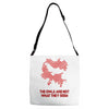 the owls Adjustable Strap Totes