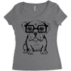 nerd Women's Triblend Scoop T-shirt