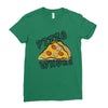 Pizza Bitch Ladies Fitted T-Shirt