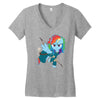 rainbow Women's V-Neck T-Shirt
