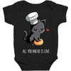 all you knead is love Baby Bodysuit