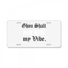 ghou shal License Plate