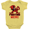 fighting merc Baby Onesie
