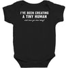 i've been creating a tiny human Baby Bodysuit