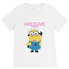 me awesome V-Neck Tee