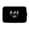 Bae Best Auntie Ever Friends Tv Show Parody Laptop sleeve