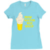 now watch me whip Ladies Fitted T-Shirt
