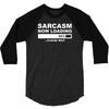 sarcasm now loading mens 3/4 Sleeve Shirt