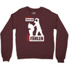wer nicht h&ouml;ren will muss f&uuml;hlen Crewneck Sweatshirt