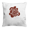pump up the jam Throw Pillow