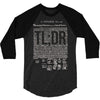 political illiteracy 3/4 Sleeve Shirt