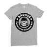 badass bad angry primate Ladies Fitted T-Shirt