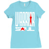 warrior soul logo Ladies Fitted T-Shirt