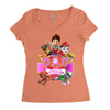 paw patrol birthday girl dad Women's Triblend Scoop T-shirt