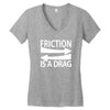 geek nerd science (2) Women's V-Neck T-Shirt