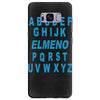alphabet abc elemno Samsung Galaxy S8 Plus Case