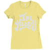 i'm happy Ladies Fitted T-Shirt