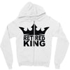 retired king Zipper Hoodie